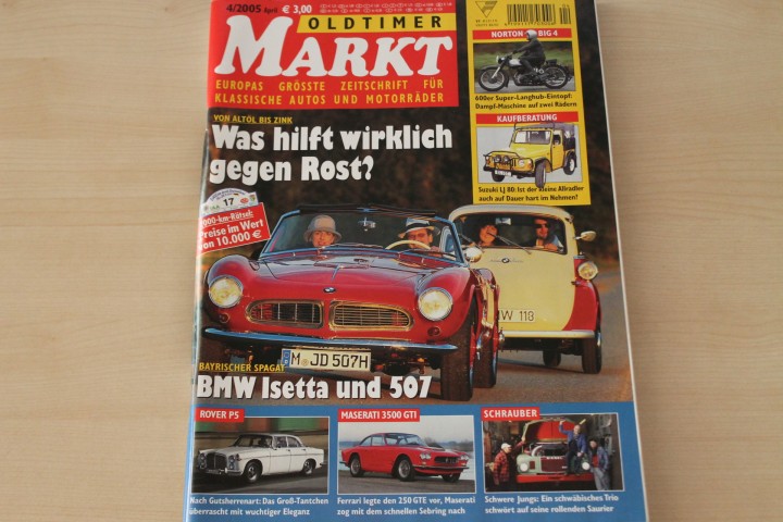 Deckblatt Oldtimer Markt (04/2005)
